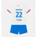 Billige Barcelona Ilkay Gundogan #22 Børnetøj Udebanetrøje til baby 2023-24 Kortærmet (+ korte bukser)